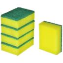 Vileda Kempinė 173845, 70 x 90 x 30 mm, geltona, žalia, 5 vnt.
