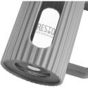 Resto French Press 90532, 0.6 L, pelēka, borosilikāta stikls, nerūsējo&scaron;ā tērauda filtrs, plastmasas vāks, ergonomiska rokturis