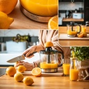 Super compact and easy electric citrus juicer 40W 1 speed Black AD4012 Adler