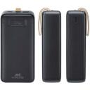 Rivacase Power Bank VA1083, 30000mAh, Li-Poly, 65W PD3.0, 1xUSB Type-A, 2xUSB Type-C, LCD ekraan, kiire laadimine