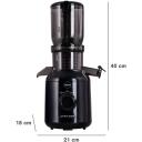 Eldom Lėtas sulčiaspaudė PJ350, 250W, vertikalus gręžtuvas, 60 aps./min, 0.6L pulpo talpa, 0.5L sulos talpa