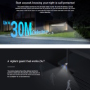 Ezviz H3 CS-H3 Āra 5MPX IP67 Viedā Mājas Wi-Fi Kamera MicroSD / Nakts Redzamība 30m Balta