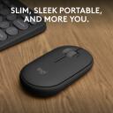 Logitech USB optiline hiir M350S 910-007015, 4000 DPI, 3 nuppu, RF traadita + Bluetooth, AA aku