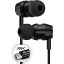Sandberg Austiņas USB-C/A In-Earset ar līnijas mikrofonu 126-50, 20-20000 Hz, 95 dB, 16 &Omega;, 1,2 m, stereo, melna