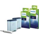 Philips Аксессуары для кофемашин CA6707/10, 2x AquaClean, очиститель, смазка, 70% перерабатываемый