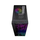 Gembird Arvutikorpus Midi Tower CCC-FC-2500, 310x188x420mm, 4 ketta pesa, 1xUSB 3.0, 2xUSB 2.0, 1x k&otilde;rvaklappidele, 1x mikrofonile