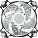 Arctic CPU jahuti Alpine 17 ACALP00040A, 12V, 1 ventilaator, 2000 RPM, 0.3 sone, FDB, must/h&otilde;be