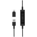 Port Connect austiņas PRO ON'R 300 912001, 32 &Omega;, 20-20k Hz, melna, trok&scaron;ņu slāpē&scaron;ana, stereo, vadu