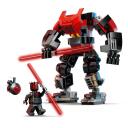 Lego LEGO ZVAIGŽŅU KARU 75411 Darth Maul Mehs, 120mm, 143 elementu, 1 minifigūra, 6+ gadiem