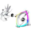 Montech Datora korpuss ventilators RX140PWMWHITE, 140mm, 4-pin, 5V, 1760RPM, 27.9dB, RGB apgaismojums, 0.5m kabelis