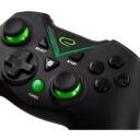 Esperanza EGG112K spēļu kontrolieris, 12 pogas, bezvadu, ergonomisks, melns, atbalsta PC, Xbox One, PS3