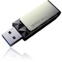 Silicon Power zibatmiņas disks Blaze B30 SP016GBUF3B30V1K, 16 GB, USB 3.1 Gen 1, melns, 0-70 &deg;C, grozāms