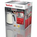 Tefal Collection KI666AE0 elektriskā tējkanna 1,7 L 2400 W, nerūsējo&scaron;ais tērauds, 360&deg; pamatne, automātiskā izslēg&scaron;anās