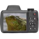 Kodak AZ528 must, AZ528BK, 16.35MP, 52x, 3" LCD, Wi-Fi, O.I.S., 240 kaadrit (CIPA), f/2.8-5.6