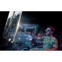 Xreal 1S AR brilles X1113, 1920x1200P HD, 120 Hz, 700 nits, 3 ms, 52&deg;, 3D, 3 līmeņu dimming, Bose audio