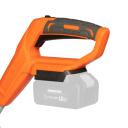 DAST 3421Li Sniego pūtėjas DAEWOO 21V, 340 mm, 200 mm, 1-6 m, 4.3 kg.