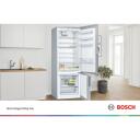 Bosch &Scaron;aldytuvas-&scaron;aldiklis KGV58VLEAS, 70 cm, 376 l, 124 l, 14 kg/24h, 40 dB, nerūdijančio plieno apdaila.