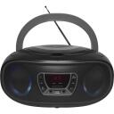 Denver CD magnetofon TCL-212BTGR 111141300012, 4W, 2 k&otilde;larit, Bluetooth, AUX, USB 2.0, FM, digitaalne vastuv&otilde;tja