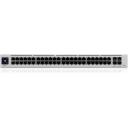 Ubiquiti UniFi USW-PRO-48 v&otilde;rgukommutator, 48x Gigabit Ethernet porti, 4x SFP+ pesa, 1U, h&otilde;bedane, L2/L3, VLAN tugi