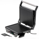 XL table electric grill with 2800W high power double sided grilling black stainless steel AD3051 Adler