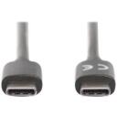 Digitus USB Type-C savienojuma kabelis AK-300138-030-S, 3m, 3A, 480Mb/s, Power Delivery atbalsts, sinhronizācija un uzlāde