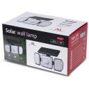 Maclean Solārā LED lampa ar kustību MCE615, 4W, 320lm, 4000K, IP65, 120&deg;, 3 darba režīmi