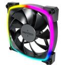 Montech Datora korpuss ventilators AX120PWM KODS, 120mm, 720-1760RPM, 1x9 lāpstiņas, 27dB, 1.8mmH2O, RGB apgaismojums