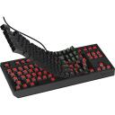 Genesis Mehāniskā Spēļu Tastatūra THOR 230 TKL NKG-2077, 87 taustiņi, USB, RGB, Outemu Red slēdži, TKL dizains