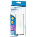 Esperanza Power Bank akumulators EMP106WE, 8000mAh, 5V, 3xUSB 2.0A, 1xUSB micro-B, Uzlādes indikators