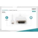 Digitus DisplayPort kaabel mini DP-DVI AK-340305-020-W, 2m, valge, Mini DisplayPort Male, DVI-D 24pin Male, DisplayPort 1.1a