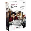 Kingston Ne&scaron;iojamas SSD XS2000 SXS2000/1000G, 1 TB, 2000 MB/s, 2000 MB/s, USB 3.2 Gen 2x2, atsparus vandeniui, smūgiams atsparus
