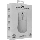 White Shark Pele GRAPHENE-W GM-5014, 6200 DPI, 6 pogas, 1.5 m, USB, 30G, UPE kājiņas, balta