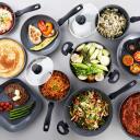 Russell Hobbs Сковорода для блинов RH028521EU7, 25см, мягкое прикосновение, антипригарное, электрическая, газовая