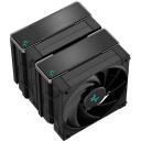 Deepcool AK620 ZERO DARK R-AK620-BKNNMT-G-1, 68.99 cfm, 260 W, 6 медных тепловых трубок, поддержка PWM