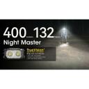 Nitecore NU25 MCT UL, Налобный фонарь, 400 лм, 4.351 кд, 700 мАч, 45 ч, Поликарбонат, Черный, Режим SOS