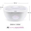 Rio Vaha soojendi PWAX-EU/1,1, 2400g, Digitaalne, Valge, Parafiinvaha, 3 kuumutusseadet, Automaatne v&auml;ljal&uuml;litus