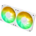 Asus TUF Gaming LC III 240 ARGB White Edition, 90RC01J2-B0EAY0, 40cm, 2 ventilatori, 90.78 cfm, 2600 RPM, 37.4 dB