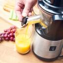 Gastroback Lēna sulu spiede 40145, 150 W, 2 ātrumi, 70 apgr./min, melns, nerūsējo&scaron;ais tērauds, viegli tīrāms, reverss