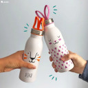 Thermos bottle Zoo Thermavac 0,43L stainless steel / lion 2708124006 ALADDIN