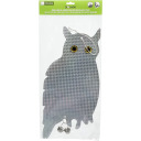 Putnu atbaidīšanas piekariņš - pūce ar zvaniņiem BIOOGROD 731026, 20x2.5x40 cm, 54 g