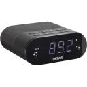 Denver Raadio kell CRQ-107 111131300030, 0,9" LED, Qi laadimine 5W, PLL raadio, 2 &auml;ratust, FM