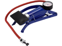 Foot Pump with Pressure Gauge 0–0.3 MPa dual cylinder mechanism flexible hose universal valve adapter TOYA 82000