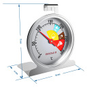 Cepe&scaron;krāsns termometrs BROWIN 100502 0&deg;C līdz +300&deg;C &Oslash;4,4cm
