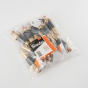 Regulējams misiņa smidzinātājs, BRADAS, BR-S4710, ērta lieto&scaron;ana, pret slīdē&scaron;anas pārklājums, bezgalīgi regulējams ūdens strūklas veids