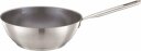 Cepšanas panna All Steel Wok, 28 cm, nerūsējošais tērauds, FISKARS 1064747, Ceratec™ nelīpošais pārklājums, piemērota cepeškrāsnī līdz 270°C