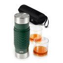 Termosas, GSI OUTDOORS, 0090497690433, Svoris: 598g, Talpa termosui: 500ml, Talpa taurei: 222ml, I&scaron;matavimai: 24 x 10 x 9 cm