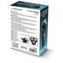 Esperanza Elektriskais skuveklis EBG002K, 3 W, 600 mAh, 30 min, Melns, Bezvadu, Rotācijas skuveklis, Birste iekļauta
