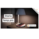 Nutika lauavalgusti 22W 400lm 2700&ndash;6500K 21 cm 100&ndash;240V 10W Qi juhtmevaba laadimisega Xiaomi &ouml;kos&uuml;steem YLCT03YL Yeelight