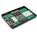 Digitus 2.5" SATA HDD korpus M.2 v&otilde;i mSATA DA-71118, SATA 6Gb/s, 520 MB/s, alumiinium, 1 x 2.5" sisemine