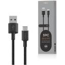 Orsen USB kabelis S9C, 1,0 M, 2,1A, TPE + audums, YD/T 1591-2009